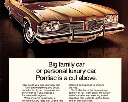 1973 pontiac bonneville ad