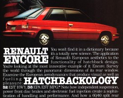 1984 renault encore ad