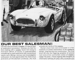 shelby cobra ad