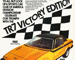 1977 triumph tr7 ad