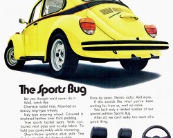 1973 volkswagen beetle ad