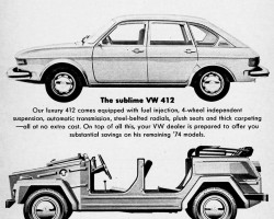 1975 volkswagen 412 ad