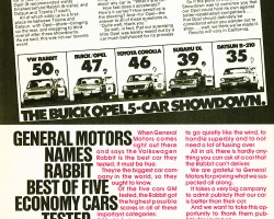 1977 volkswagen rabbit ad
