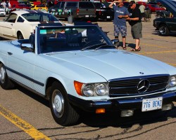blue 1976 450SL