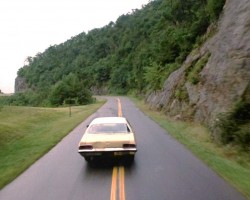 sam raimi, car, evil dead 2, oldsmobile