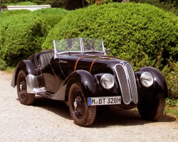 black 1937 BMW 328