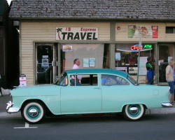 1955 Chevrolet moon hub caps