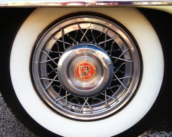 1956 cadillac wire wheel cover