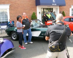 liz newell, summit downtown car show