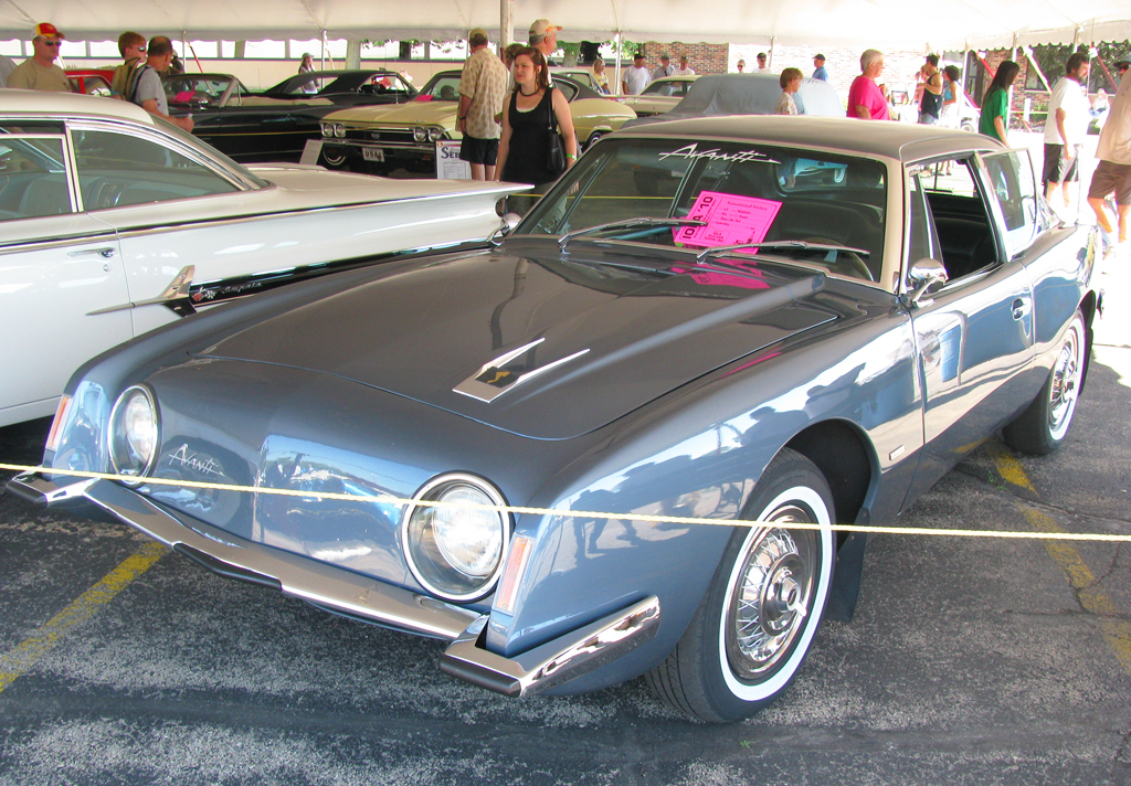 1963 Studebaker Avanti with wire wheel covers