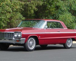 1964 Chevrolet Impala SS wire wheel covers