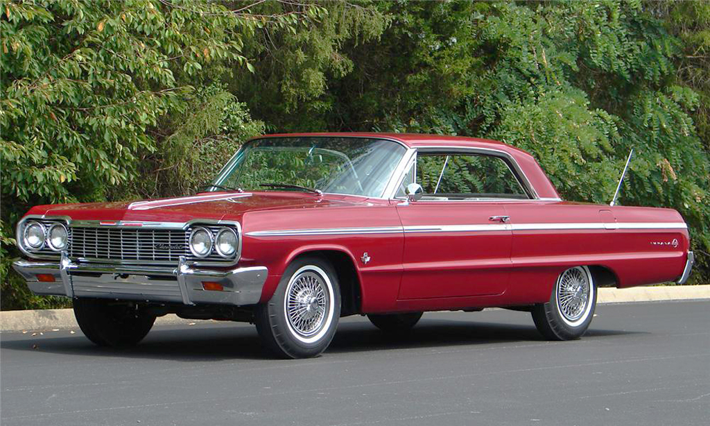 1964 Chevrolet Impala SS wire wheel covers