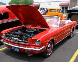 1965 ford mustang moon hubcaps