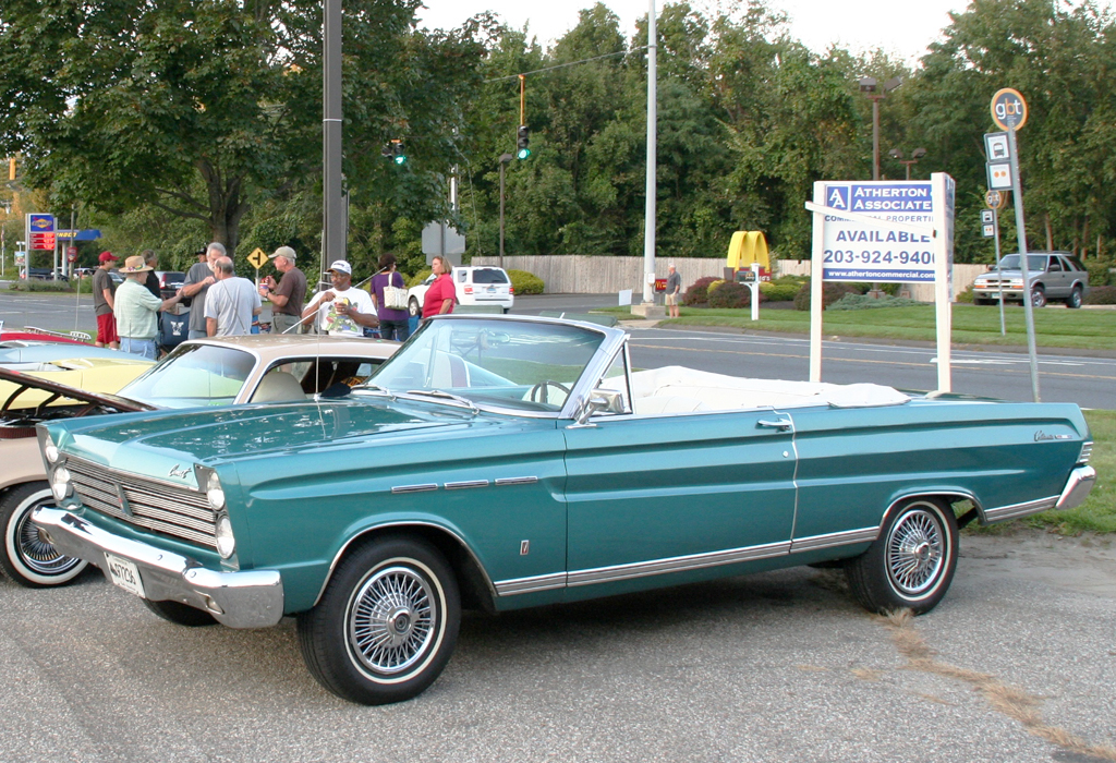 1965 Mercury Comet Caliente wire wheel covers