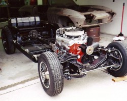 1966 chevrolet corvette frame