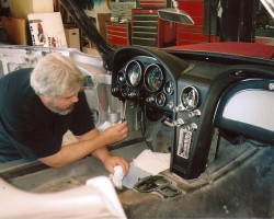 1966 chevrolet corvette instrument cluster