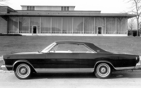 1966 Ford Galaxie with wire wheel covers