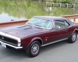 1967 Chevrolet Camaro wire wheel covers