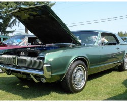 1967 Mercury Cougar wire wheel covers