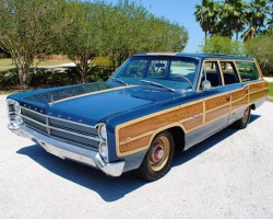 1967 Plymouth Fury painted woodgrain