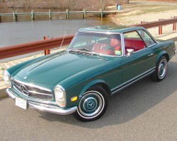 Mercedes 250SL cailfornia coupe