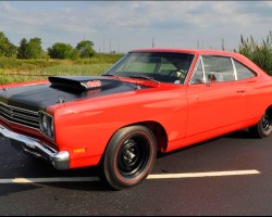 orange 1969 Plymouth Road Runner