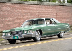 1972 cadillac coupe deville