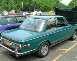 1973 BMW 2002tii cars and croissants