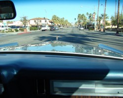 1978 Lincoln Mark V hood view