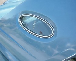 Lincoln Mark V plain roof vinyl roof delete