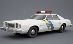 1979 ford ltd ii police car