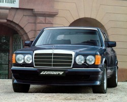 Mercedes 126 500SEL round headlights