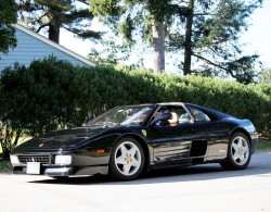 black ferrari 348