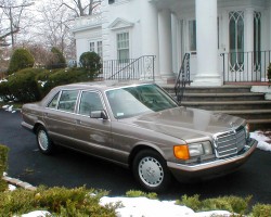 desert taupe 1991 Mercedes 420SEL