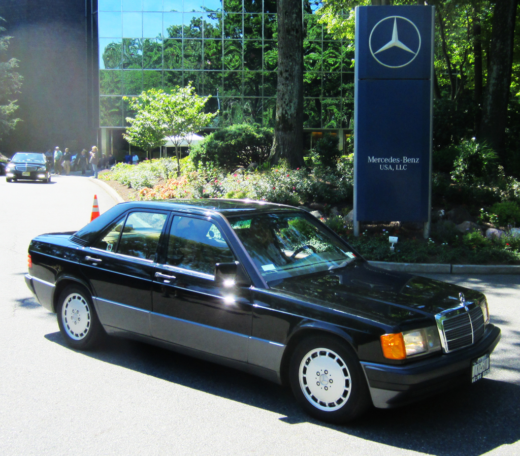 1992 Mercedes 190E 2.6 at the Montvale June Jamboree
