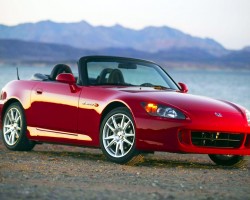 red 2004 Honda S2000