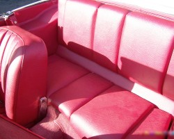mercedes 250sl california coupe rear seat