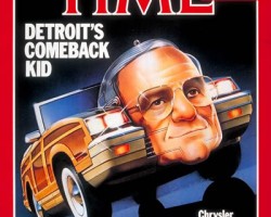 Time Magazine Lee Iacocca chrysler convertible