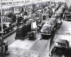 MG assembly line
