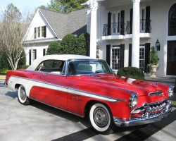 1955 DeSoto wire wheel covers