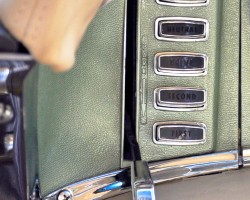 1964 Chrysler pushbutton transmission controls