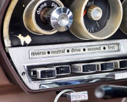 1962 Dodge Dart pushbutton gear selector