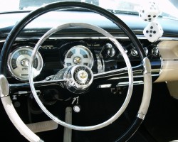 1955 Chrysler 300 gear shift lever