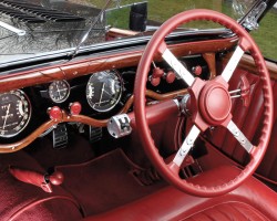 1938 Delahaye gear shift lever