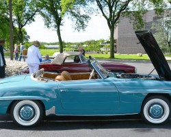 1956 Mercedes 190SL Claire Wegner