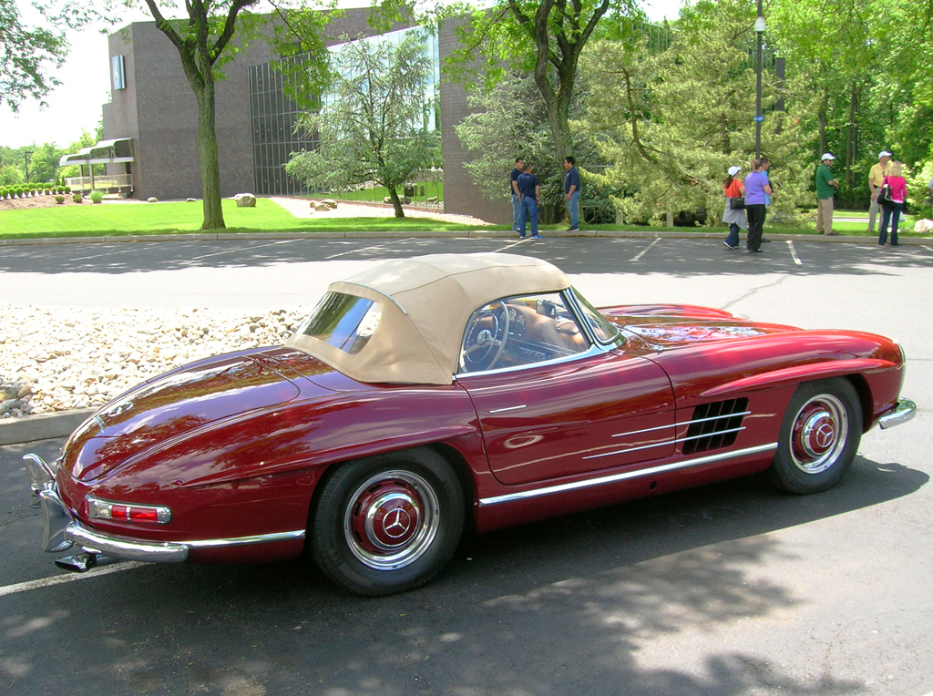 1957 Mercedes 300SL convertible at the 2013 June Jamboree in Montvale, NJ