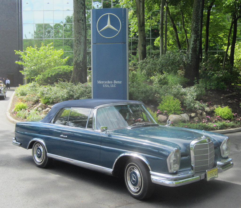 1964 Mercedes 230SE convertible at the 2013 June Jamboree in Montvale, NJ