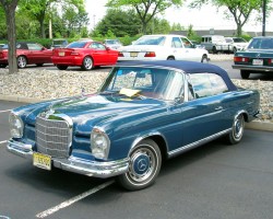 1964 Mercedes S class convertible