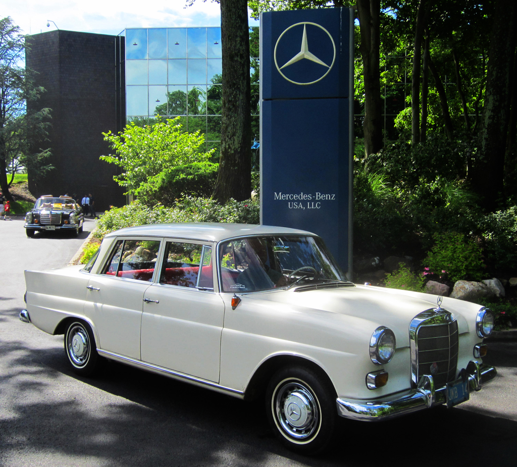 1965 Mercedes 190D at the 2013 June Jamboree in Montvale, NJ