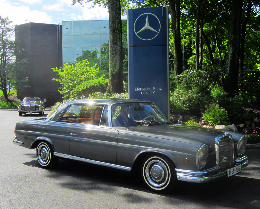 1966 Mercedes 250SE coupe at the 2013 June Jamboree in Montvale, NJ